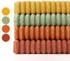 EMEMA Kissenbezug Kordsamt 4er Set Herbst Patchwork Produktbild-Vorschau 6