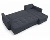 AX LIVING Ecksofa ELIF Dunkelgrau mit Schlaffunktion Produktbild-Vorschau 5