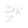 Spüle Blanco DALAGO 6-F 605 x 500 mm felsgrau 518851 Produktbild-Vorschau 19