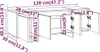 vidaXL TV-Schrank Weiß 120x30x40,5 cm Holzwerkstoff Produktbild-Vorschau 7
