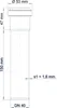 POLOPLAST POLO-KAL NG, Steckmuffenrohr, DN 40, Stange mit Produktbild-Vorschau 2