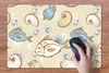 MuchoWow® Schreibtischunterlage Fisch - Muscheln - Pastell Produktbild-Vorschau 3