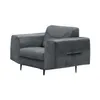 BEAUTYSOFA | Sessel VENEZIA Polstersessel Samtstoff Produktbild-Vorschau 2