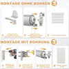 Store double FIVMEN Klemm fix sans percer|Blanc L90 x H150 Voir les images du produit 6