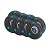 Zestaw obciążeń żeliwnych gumowanych 30kg REBEL ACTIVE Podgląd zdjęcia produktu 4