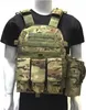 VOJENSKÁ TAKTICKÁ VESTA 600D MOLLE LOADERS Black Camo Náhled obrázku produktu 10