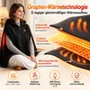 Graphen-Heizponcho mit Kapuze, 3 Temperaturstufen, Produktbild-Vorschau 4