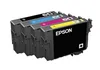 Four Epson ink cartridges are arranged diagonally on a white background. Náhled obrázku produktu