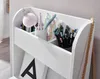 Bureau enfant blanc 90x50x110 cm bureau peinture chambre Voir les images du produit 5
