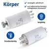 Kondensator CBB60 5,00µF 450V Universal mit Steckfahnen und Produktbild-Vorschau 5