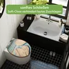 banjado Design WC Sitz Bambus Absenkautomatik -Holz Herzen Produktbild-Vorschau 2