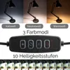 Lampka Biurkowa Stołowa LED 7W CCT Ściemnialna Marti Czarna Podgląd zdjęcia produktu 5