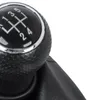 VW Lupo 98-05 SCHWARZER Schaltknauf + Schaltmanschette 12mm Produktbild-Vorschau 4