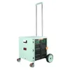 2in1 Einkaufstrolley: Klappbare Transportbox mit 6-Zoll Produktbild-Vorschau 4