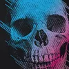 style3 Neon Skull T-Shirt Herren totenkopf disco neon Produktbild-Vorschau 2