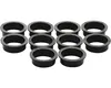 Nylonring 20-18 mm weiß zur Montage für Türdrücker schwarz Produktbild-Vorschau 1