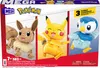 MEGA Pokemon Blcke Pokemon Trio Pikachu Evoli Plinfa Produktbild-Vorschau 1