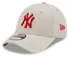 New York Yankees Kappe, New Era, 9FORTY, essential, Creme Produktbild-Vorschau 7