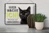 Blechschild Hinweis Katze hier wache ich eigene Gefahr, 30 Produktbild-Vorschau 5
