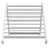 vidaXL Wäscheständer für Badewanne Ausziehbar 53-90 cm Produktbild-Vorschau 3