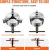 Uchwyt tokarski K11-160 160mm Uchwyt trójszczękowy Materiał Podgląd zdjęcia produktu 5