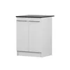Unterschrank INEZ III, Küche, Küchenschrank zweitürig 60 cm Produktbild-Vorschau 1