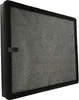 A gray air filter with a black frame. Produktbild-Vorschau