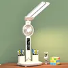 Stolná lampa s dvojitou hlavou a ventilátorom, dotykovým Náhľad obrázku produktu 3