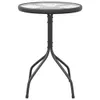 Tavolo da giardino Ø50x71 cm in acciaio antracite Anteprima dell’immagine prodotto 3