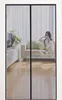 Fliegengitter magnetisch 100x230 cm Schwarz Ultradünn Produktbild-Vorschau 1