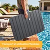 Douche de sol AREBOS pour jardin et extérieur avec pédale, Voir les images du produit 6