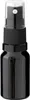5x Glasflasche schwarz 10 ml mit schwarzem Zerstäuber Produktbild-Vorschau 3