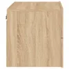 Comodino a parete con luci LED Rovere Sonoma Anteprima dell’immagine prodotto 9