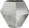 Pflanzkübel Silber 100 x 100 x 80 cm Verzinkter Stahl Produktbild-Vorschau 1