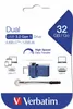 Verbatim Pendrive 32 Go Usb-C/Usb-Aczarny/Noir 49966 Voir les images du produit 6