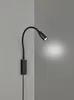 LED Wandleuchte, Flexo-Spot, Metall, Schwarz, Dimmbar, H 61 Produktbild-Vorschau 4