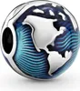 Pandora Blauer Globus Clip 799429C01 Anhänger Produktbild-Vorschau 1