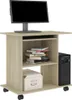 Scrivania Sonoma rovere 80x50x75 cm materiale a base di Anteprima dell’immagine prodotto 3