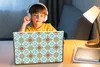 MuchoWow® Laptop Aufkleber Sticker Cover Muster - Blumen - Produktbild-Vorschau 3