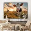 MuchoWow® - Leinwandbilder - Kuh - Wiese - Tierportrait - Produktbild-Vorschau 7