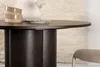 Olivia table de salle à manger ⌀110cm marron. Voir les images du produit 10
