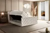 ALTDECOR Boxspringbett mit Fußteil, 2 Matratzen und Topper Produktbild-Vorschau 5
