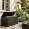 Keter Samoa Rotin Coffre de jardin 270L marron Coffre de Voir les images du produit 10