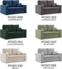 Sofa AIKIDO 150x85 - mit schlaffunktion - Farben zur Produktbild-Vorschau 12