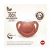 NUK for Nature Silikon Schnuller Gr. 1 (0-6 Monate) 2er Produktbild-Vorschau 3