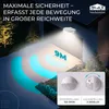 LED Außenwandleuchte Zirkon, weiß mit Bewegungsmelder, Produktbild-Vorschau 6