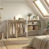 2er-Set modulare Dachboden-Kleiderständer 200x85cm KADRA Produktbild-Vorschau 6