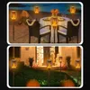 8 solárních zahradních lamp s LED a efektem plamene, Náhled obrázku produktu 3