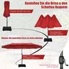 COSTWAY Doppelsonnenschirm 470x280cm, Sonnenschirm Groß Produktbild-Vorschau 5