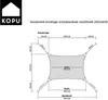 Kopu® Sonnensegel Rechteck 280 Gramm Wasserdurchlässig 3x4 Produktbild-Vorschau 6
